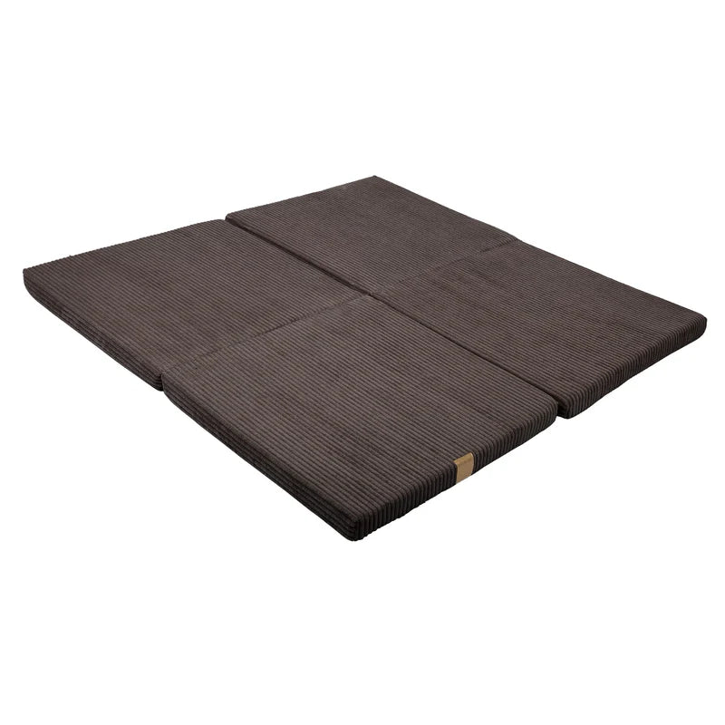 Opvouwbare matras / speelmat speelkleed voor kinderen, corduroy, vierkant