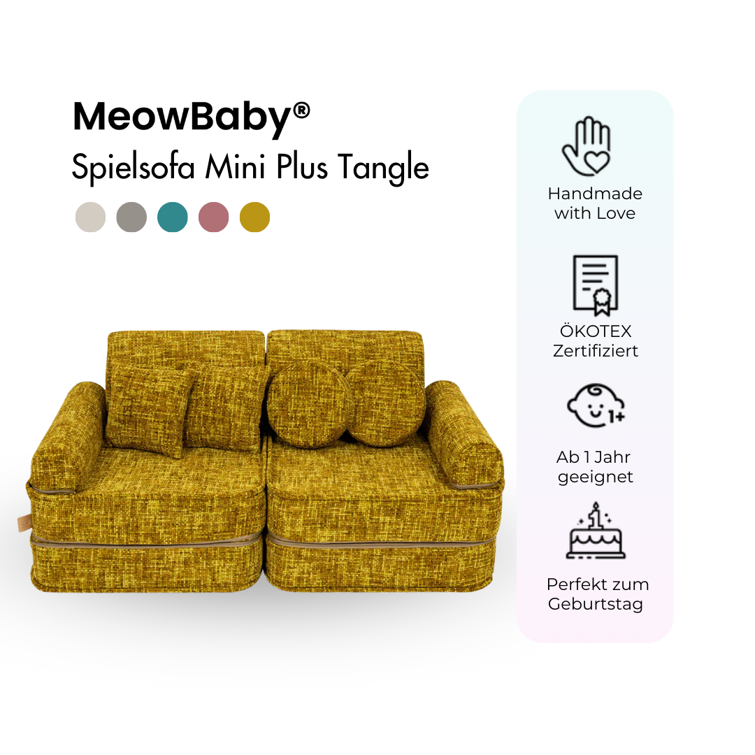 Spielsofa Mini Plus Tangle - Cozy Chenille Edition