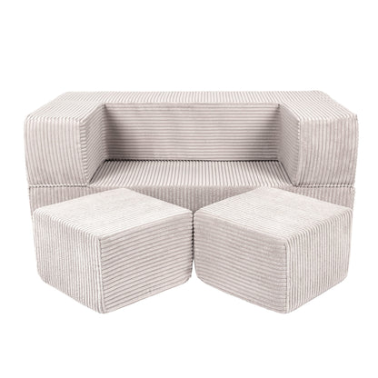 Spielsofa Ästhetik Cord Cube - Classic Cord Edition