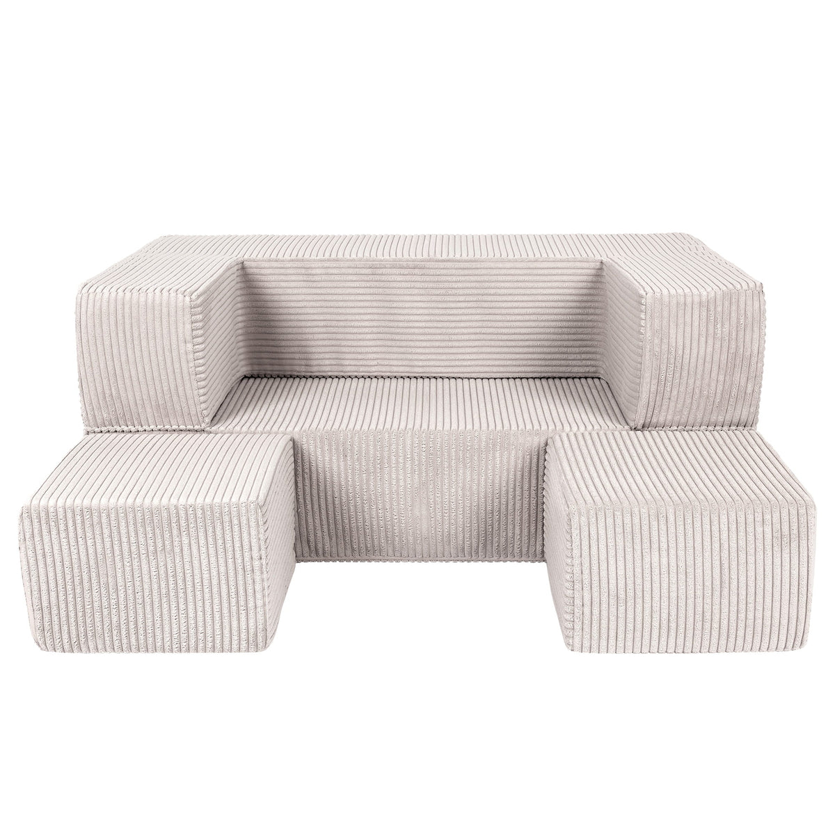 Spielsofa Ästhetik Cord Cube - Classic Cord Edition