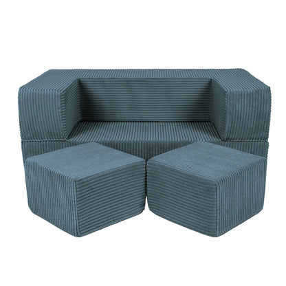 Spielsofa Ästhetik Cord Cube - Classic Cord Edition