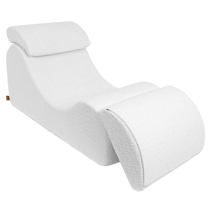 Sitzsack Wave Lounger Bouclé - creme/weiss