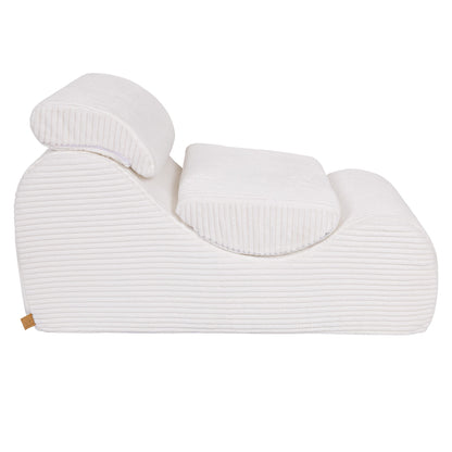 Sitzsack Wave Lounger Churro - creme/weiss