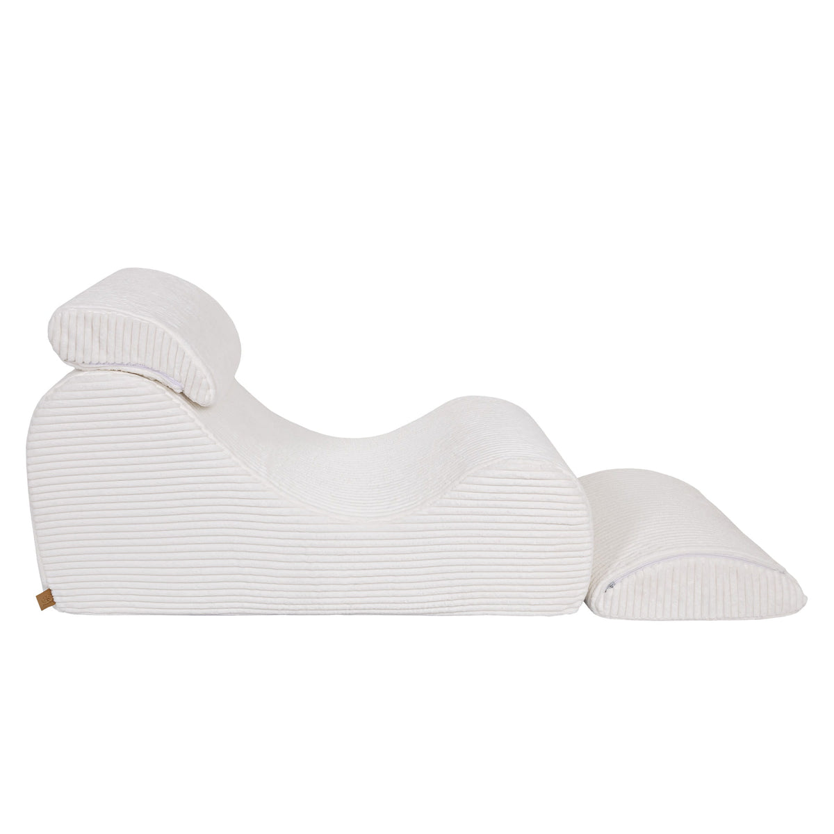 Sitzsack Wave Lounger Churro - creme/weiss
