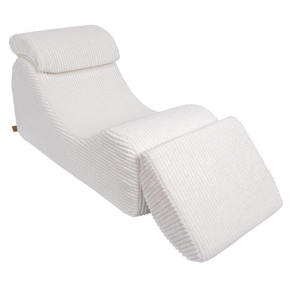 Sitzsack Wave Lounger Churro - creme/weiss