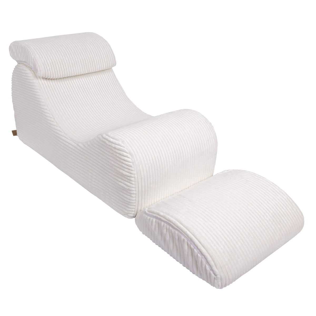 Sitzsack Wave Lounger Churro - creme/weiss