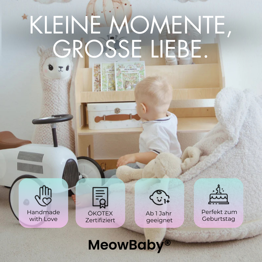 Kindersessel Bearly Bären-Sitzsack - Soft Teddy Edition