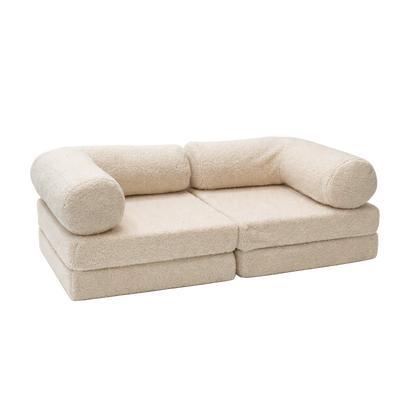 Modulares Kindersofa Teddy Cream – Ansicht 2