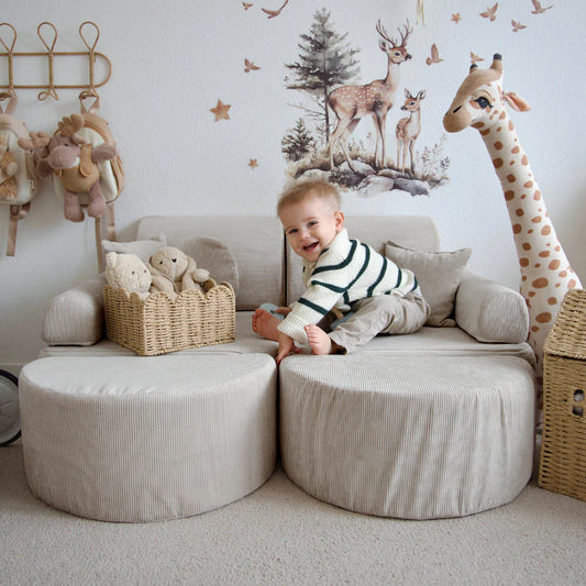 Spielsofa Mini Max Cord Premium - Slim Cord Edition