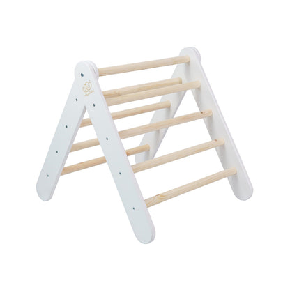 Speelhuisje met opvouwbare kindertrap 60x61 cm