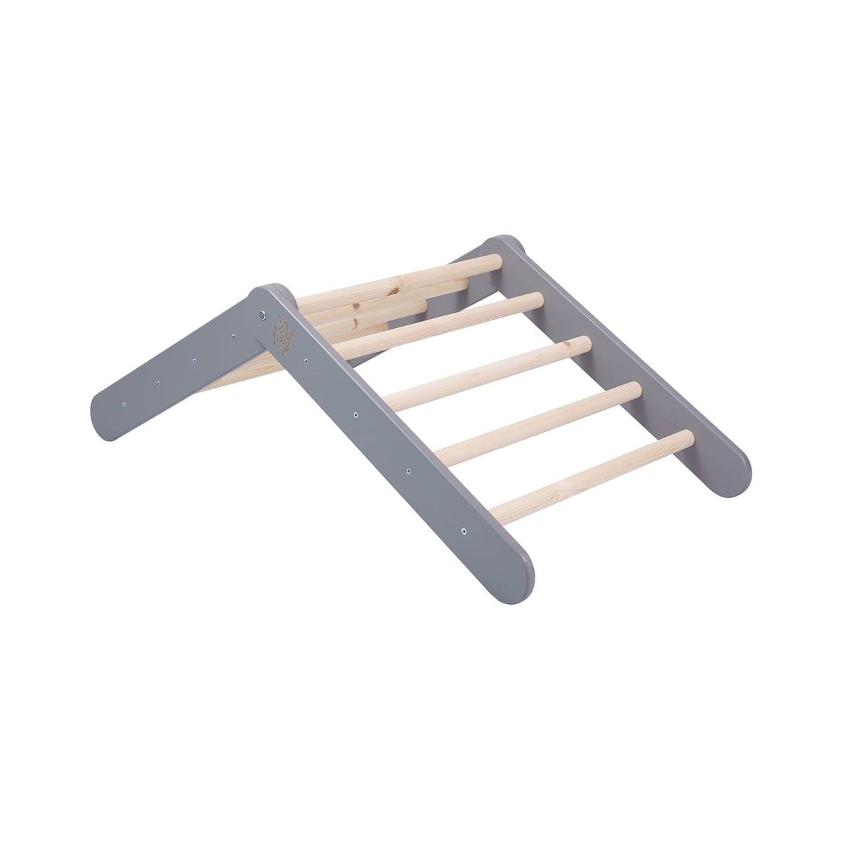 Speelhuisje met opvouwbare kindertrap 60x61 cm