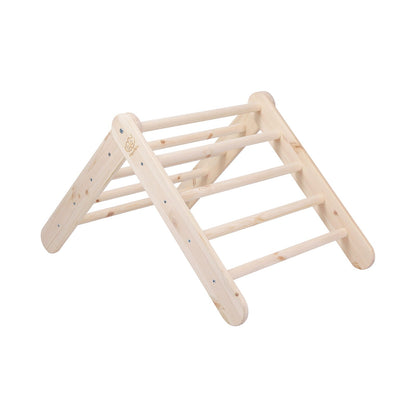 Speelhuisje met opvouwbare kindertrap 60x61 cm