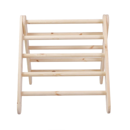 Speelhuisje met opvouwbare kindertrap 60x61 cm