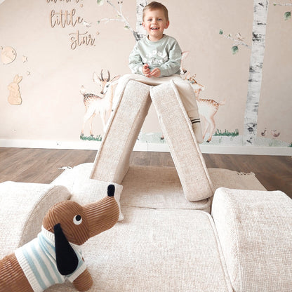 Spielsofa Mini Max Tangle - Cozy Chenille Edition