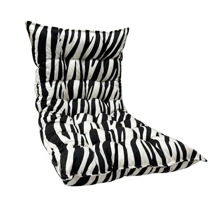 Gestepptes Bodenkissen / Spielmatte, Zebra – Ansicht 2