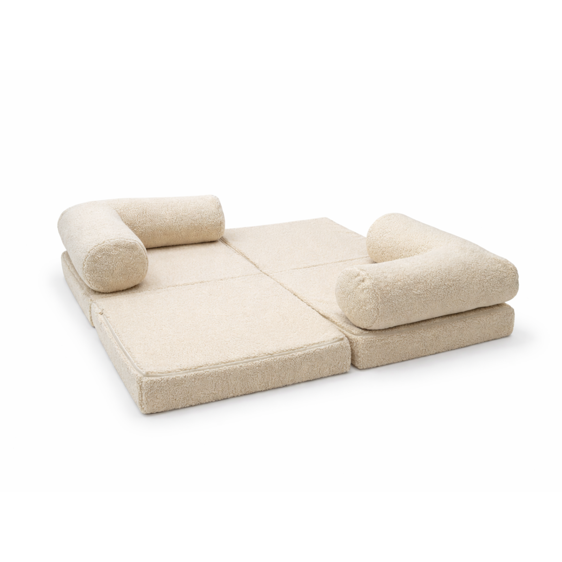 Modulares Kindersofa Teddy Cream – Ansicht 4