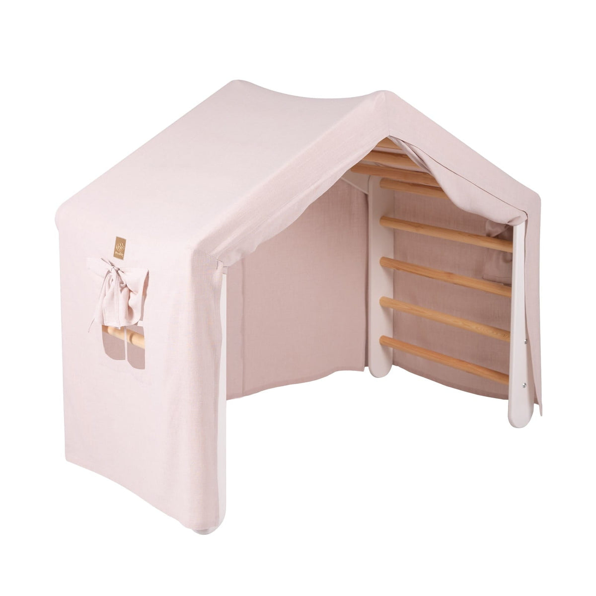 Klimdriehoek met tent 112x61x94 cm, opvouwbaar