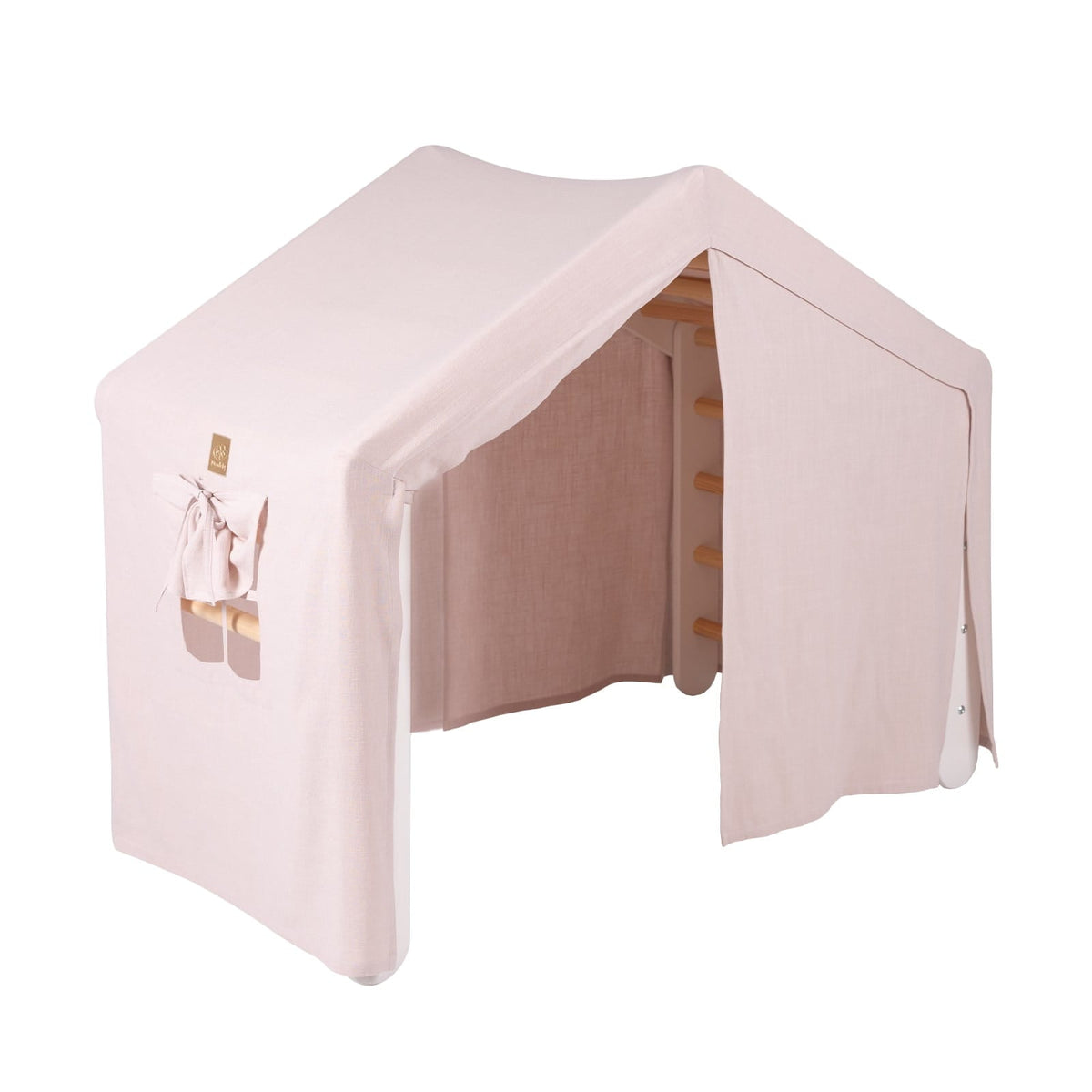 Klimdriehoek met tent 112x61x94 cm, opvouwbaar