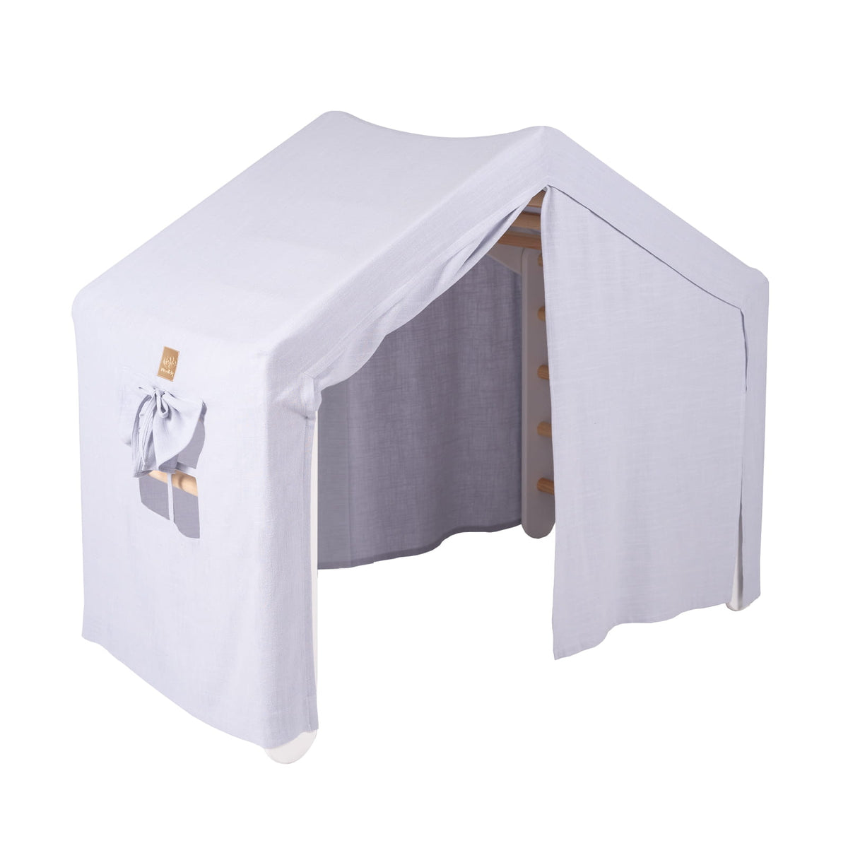Klimdriehoek met tent 112x61x94 cm, opvouwbaar