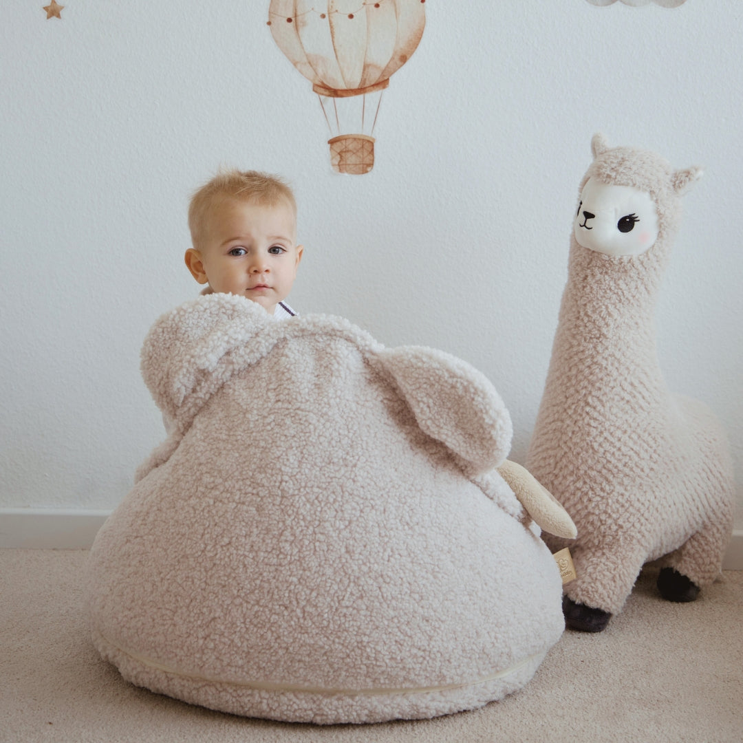 Kindersessel Bearly Bären-Sitzsack - Soft Teddy Edition