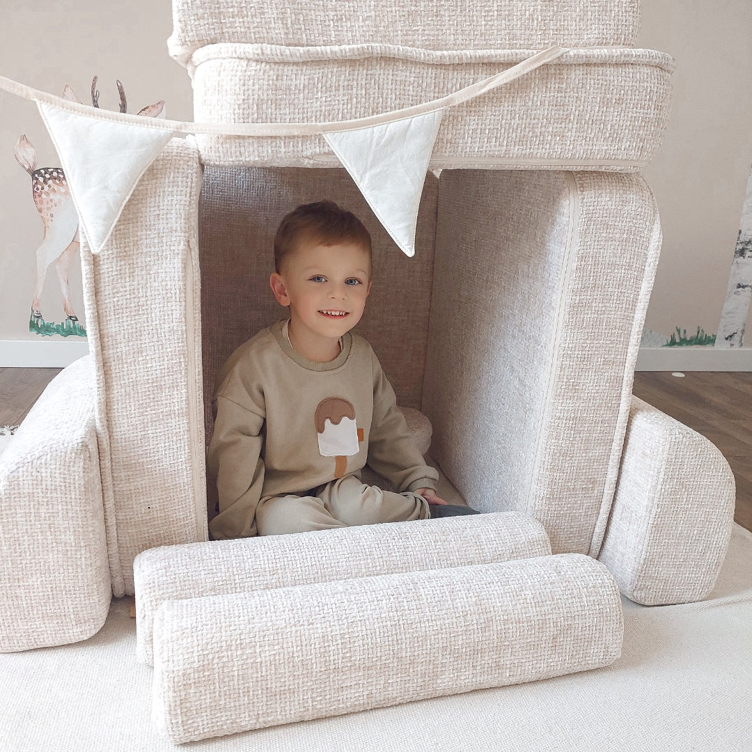 Spielsofa Mini Max Tangle - Cozy Chenille Edition