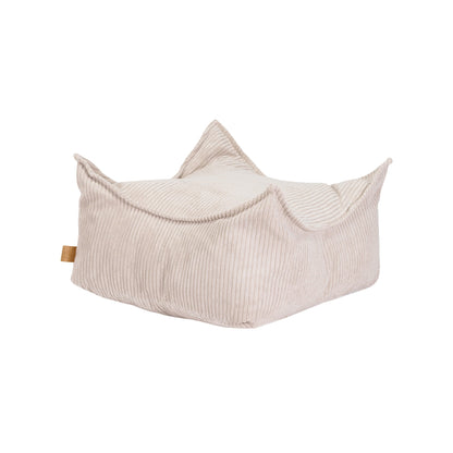 Sitzpouf für Kinder quadratisch Ästhetik Cord - Classic Cord Edition