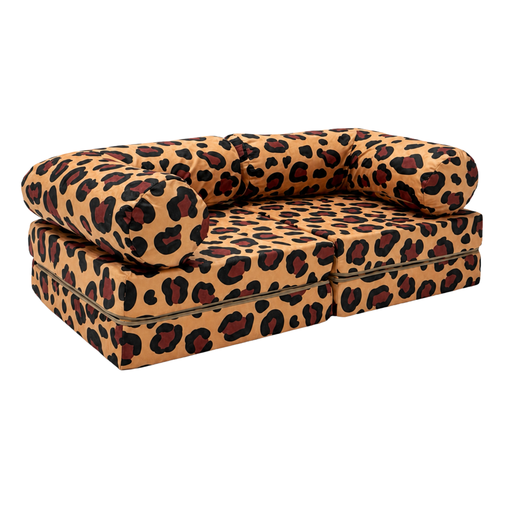 Modulares Kindersofa Leopard – Ansicht 1