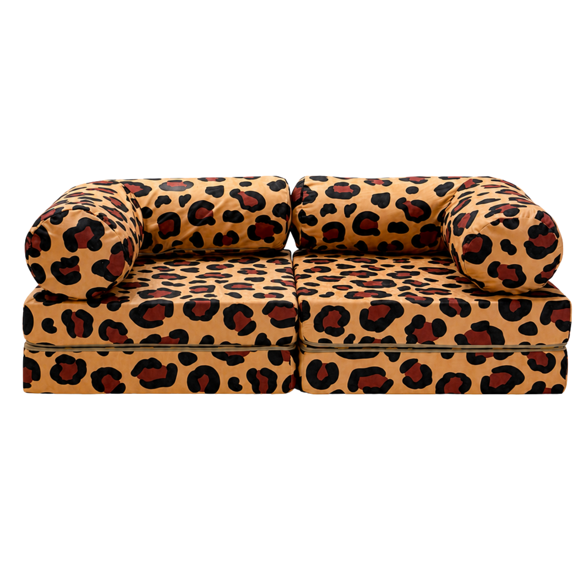 Modulares Kindersofa Leopard – Ansicht 2