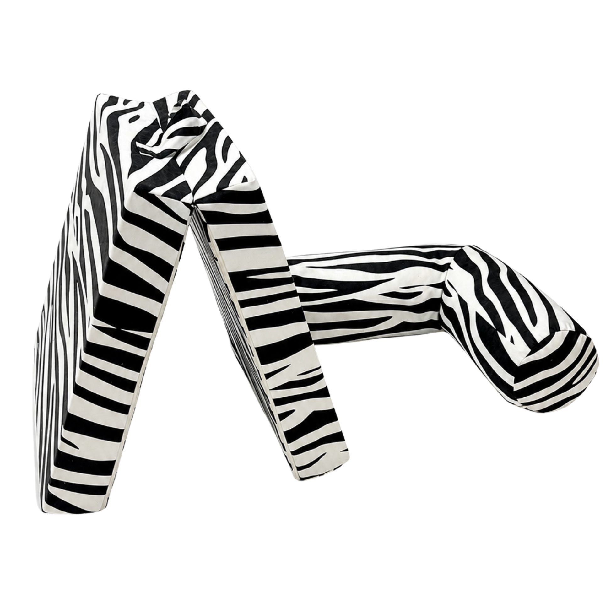 Kindersofa Zebra – weiche, gepolsterte Module