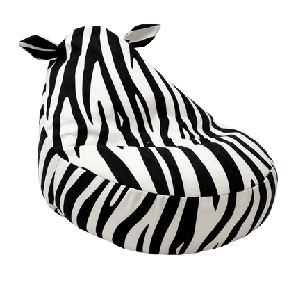 Bean Bag / Sitzsack, klassisch, Zebra – Ansicht 1