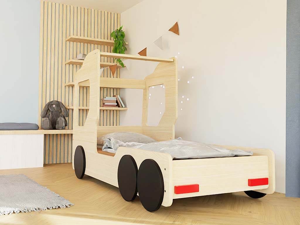 Houten kinderbed TRUCKER