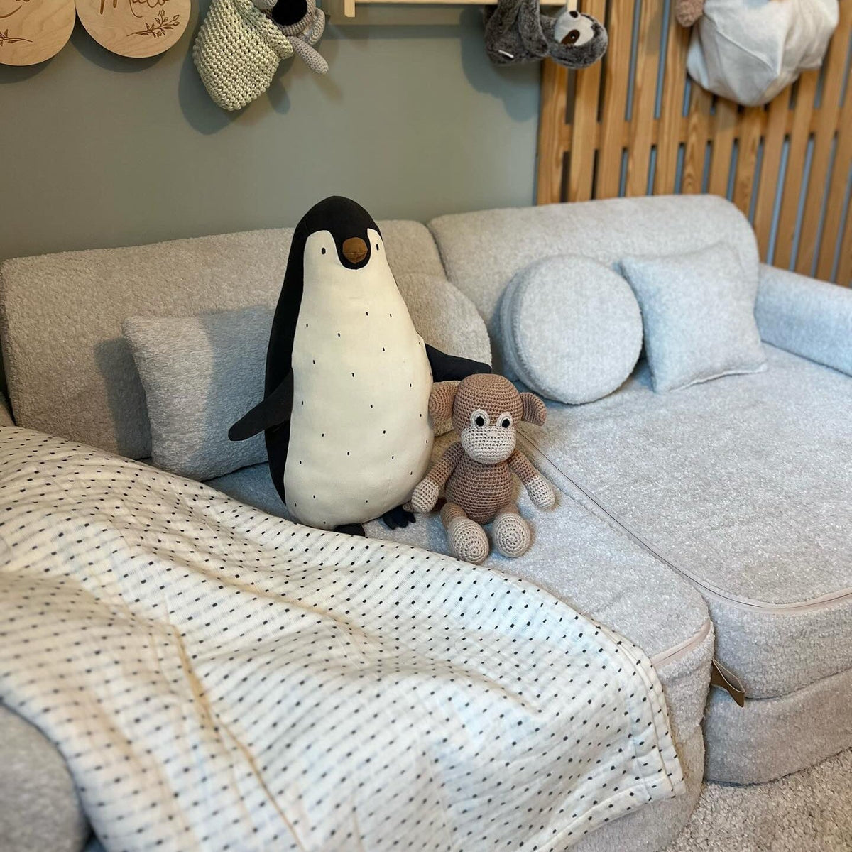 Spielsofa Premium Bouclé