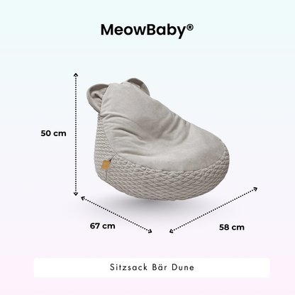 Kindersessel Dune Bären-Sitzsack