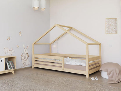 Huisbed EMMI voor kinderen met uitvalbeveiliging, diverse afmetingen & kleuren