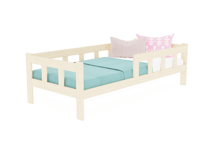 Kinderbed PAULINE met valbeveiliging en accessoires, diverse maten en kleuren
