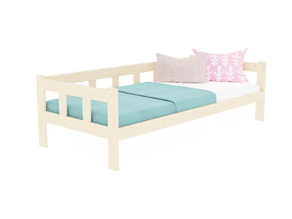 Kinderbed PAULINE met valbeveiliging en accessoires, diverse maten en kleuren