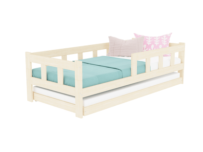 Kinderbed PAULINE met valbeveiliging en accessoires, diverse maten en kleuren