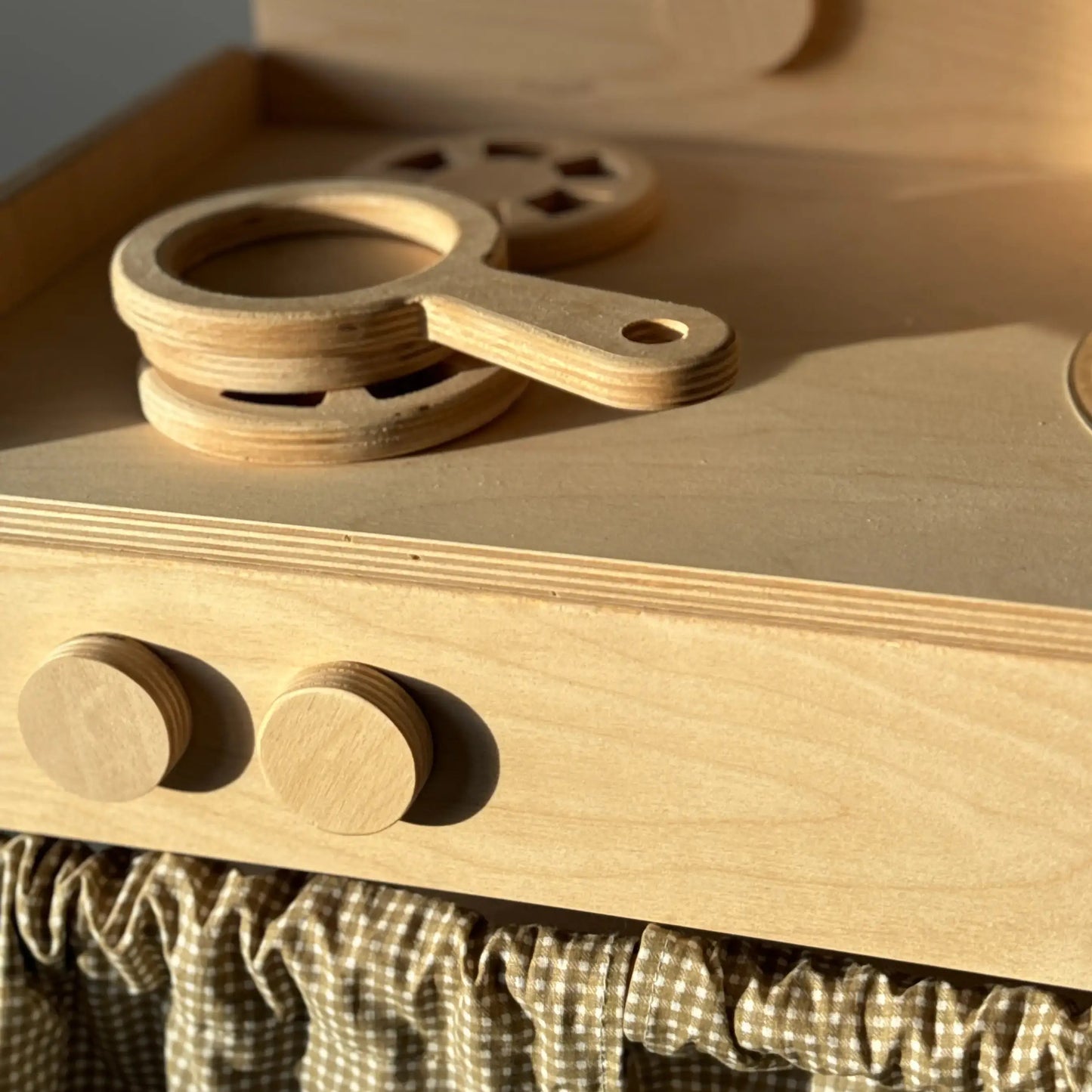 Houten kinderkeuken