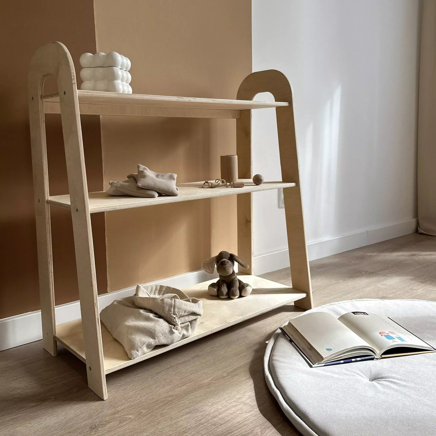 Houten plank SLIM voor kinderkamers, diverse maten
