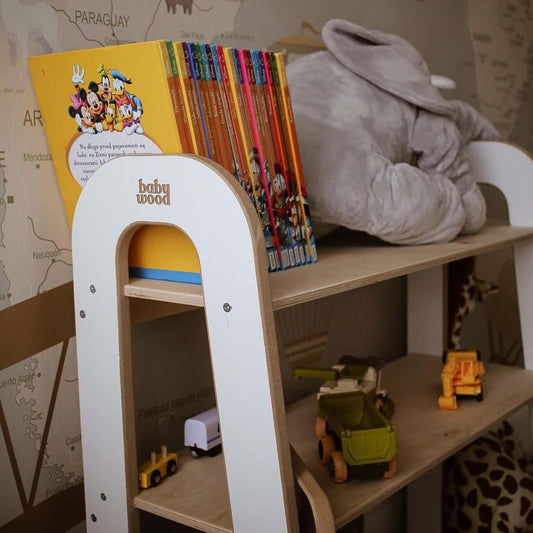 Houten plank SLIM voor kinderkamers, diverse maten