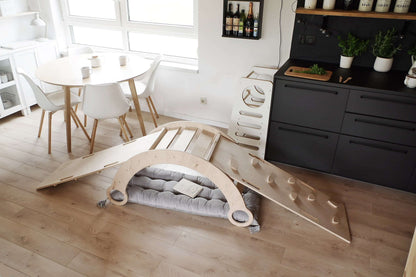 Houten wip voor kinderen, verschillende maten en kleuren