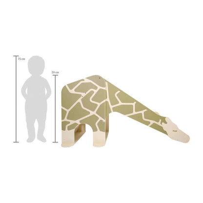 Indoorglijbaan giraffe “Wildlife”