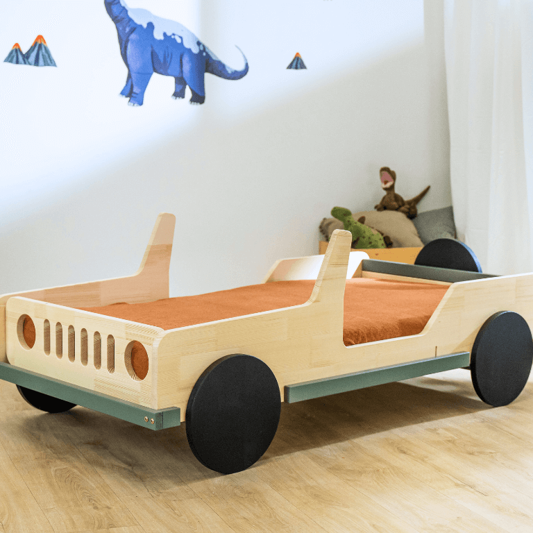 Houten kinderbed SAFARI, diverse kleuren