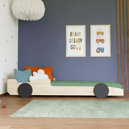 Houten kinderbed SPEEDO, diverse kleuren &amp; maten