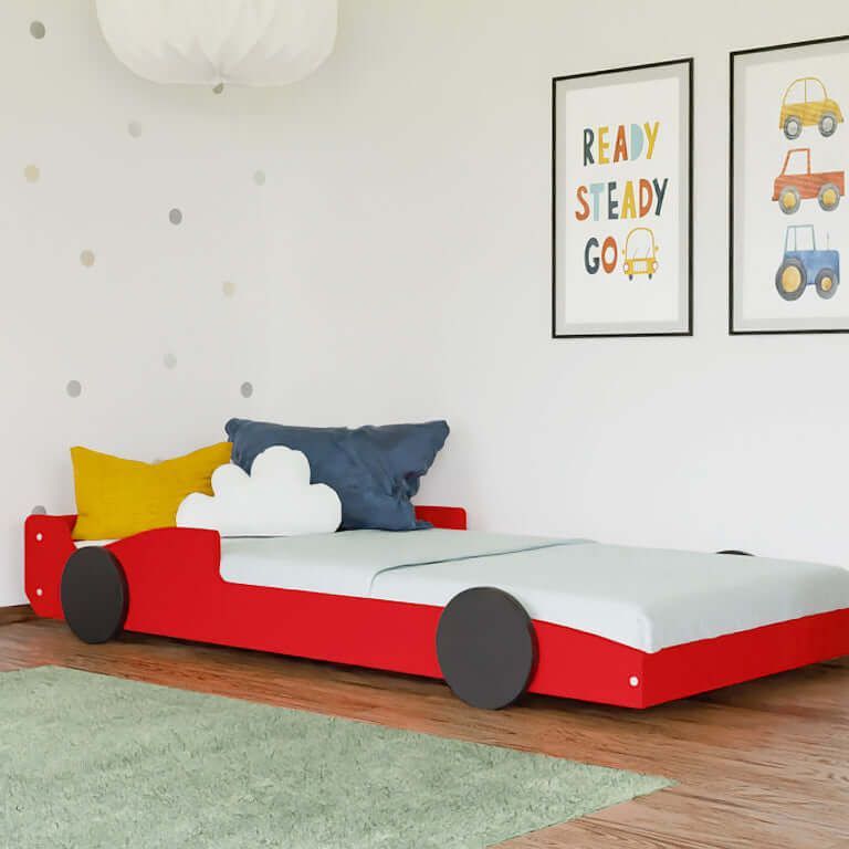 Houten kinderbed SPEEDO, diverse kleuren &amp; maten