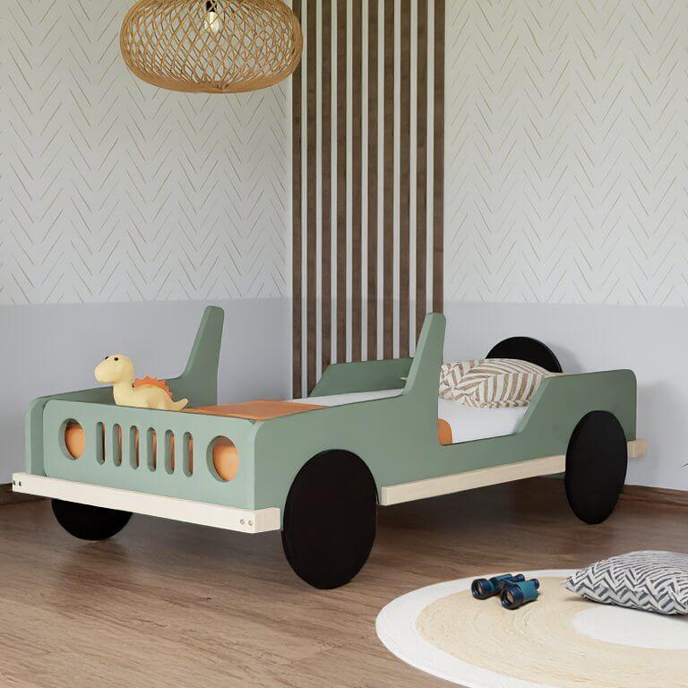 Houten kinderbed SAFARI, diverse kleuren