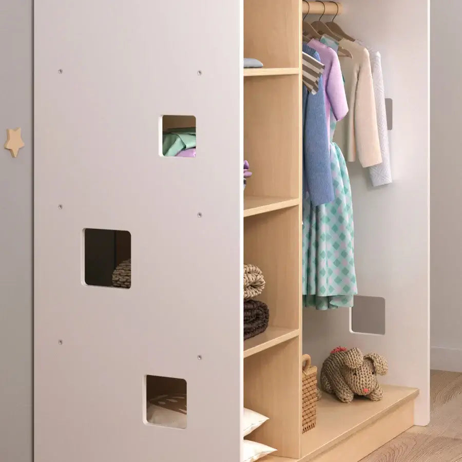 Kledingkast voor kinderen, diverse kleuren