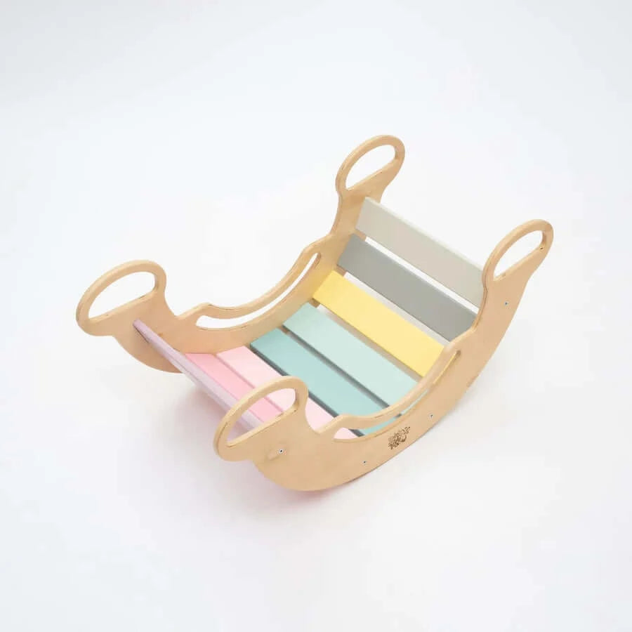 5-in-1 Montessori klimboog pastel
