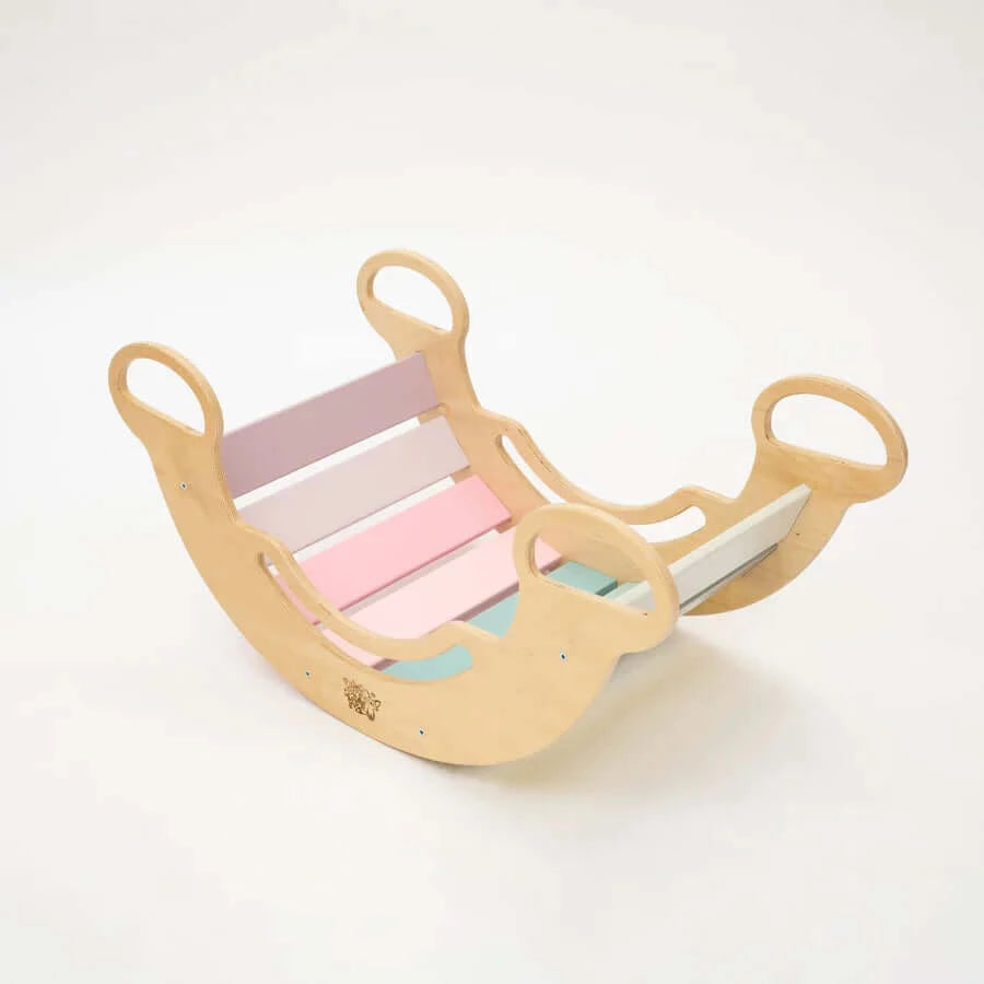 5-in-1 Montessori klimboog pastel