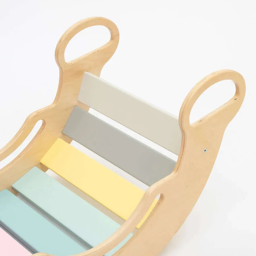5-in-1 Montessori klimboog pastel